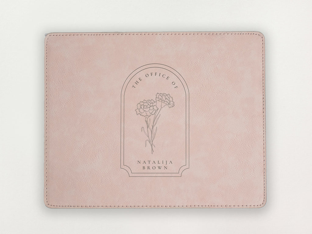 Custom Mousepad - Birth Flower