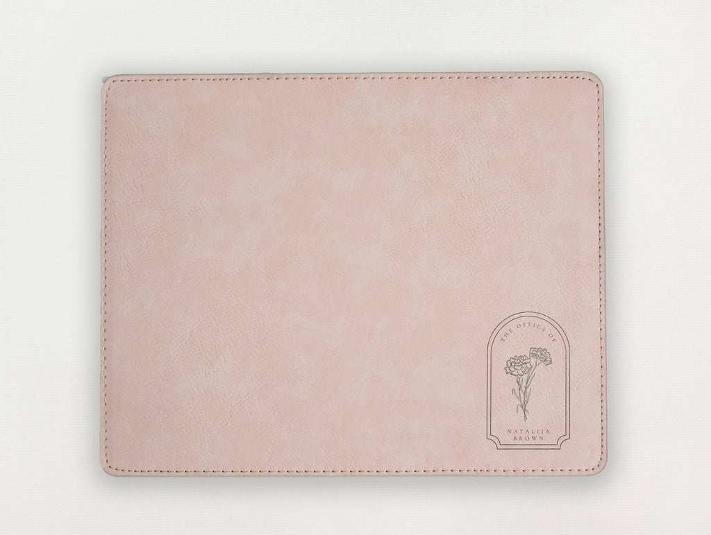 Custom Mousepad - Birth Flower