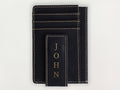 Custom Wallet with Money Clip - John