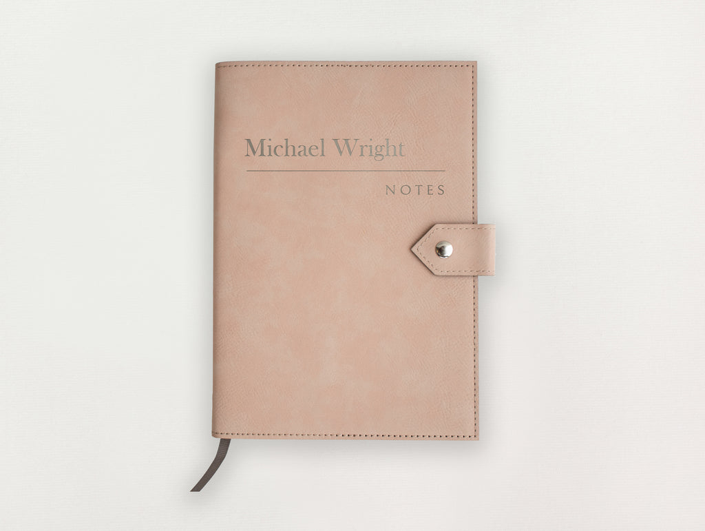 Custom Leather Journal - Notes