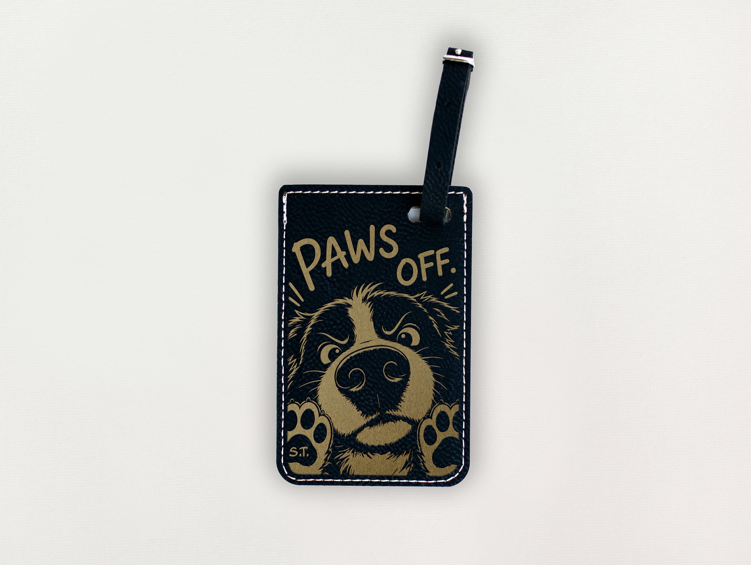 Luggage Tag - Dog's Paws