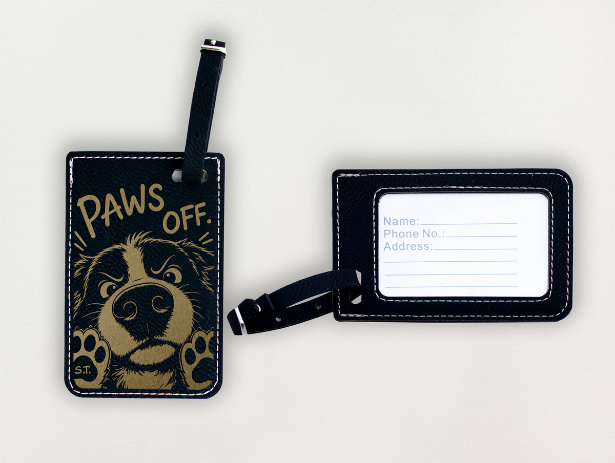 Luggage Tag - Dog's Paws