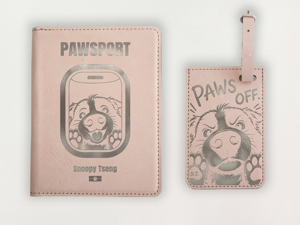 Luggage Tag - Dog's Paws