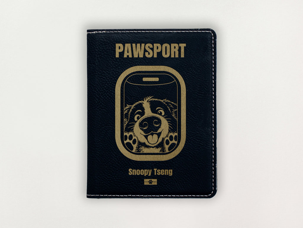 Passport Holder - Dog's Paw