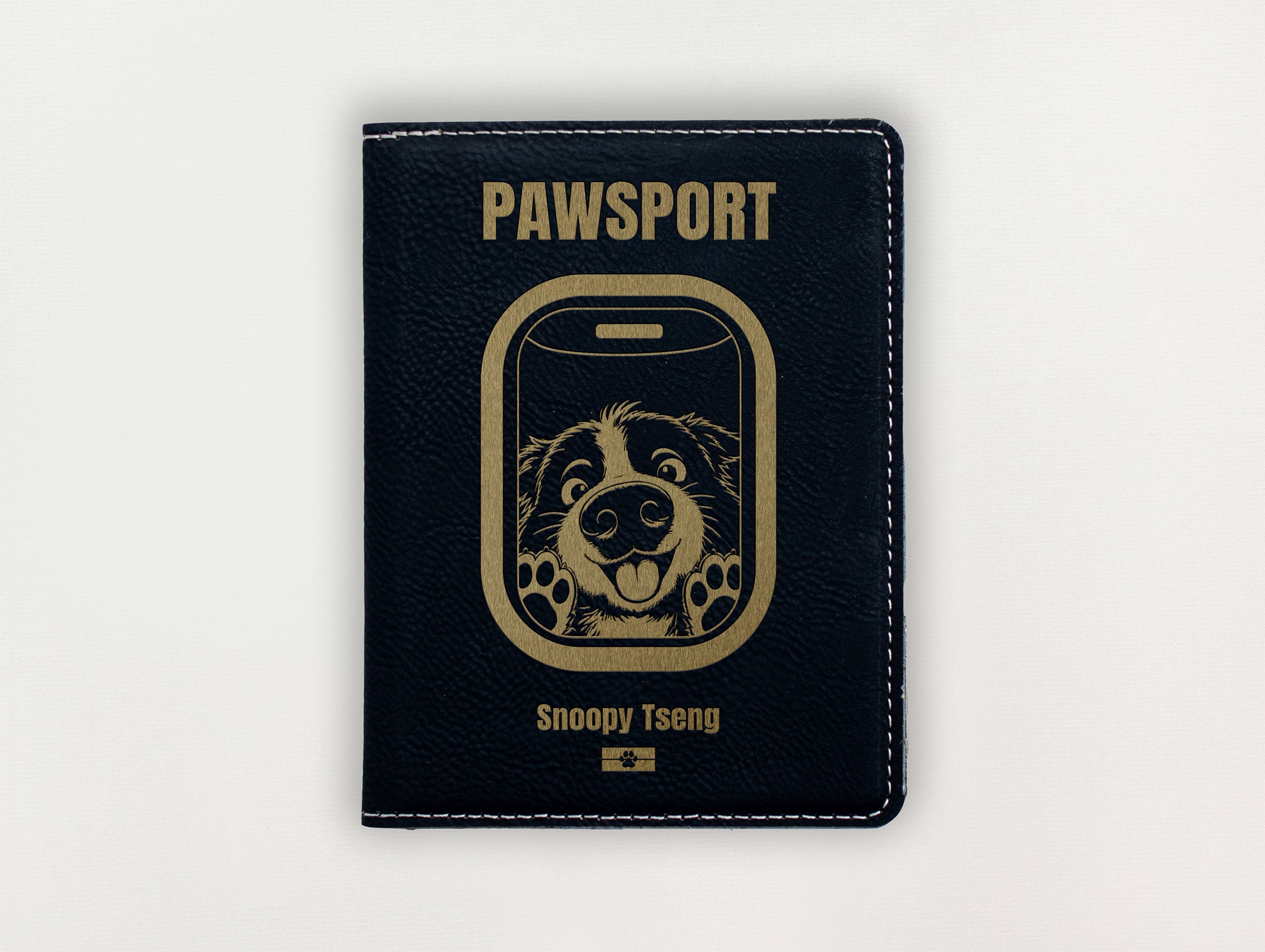 Passport Holder - Dog's Paw