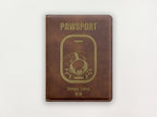 Passport Holder - Dog's Paw