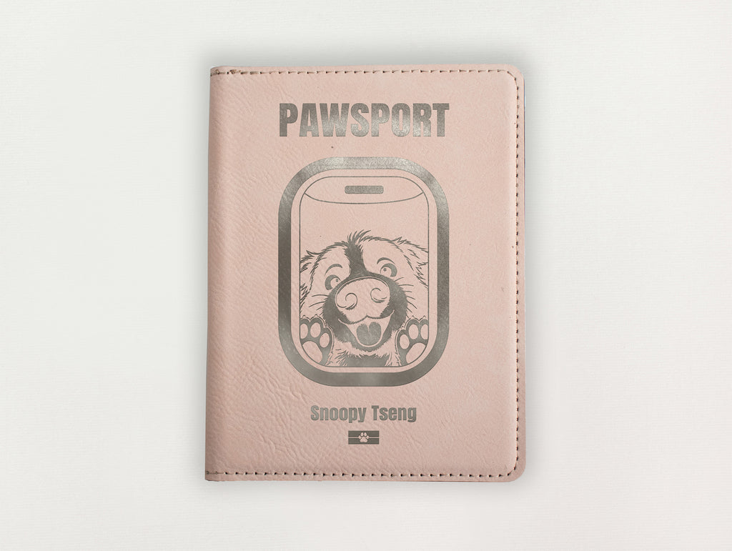 Passport Holder - Dog's Paw