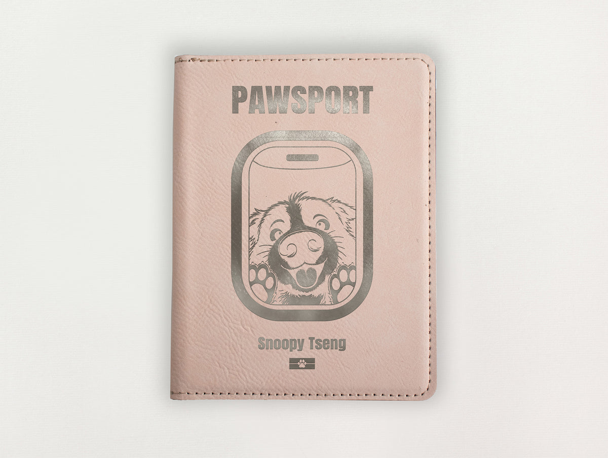 Passport Holder - Dog's Paw