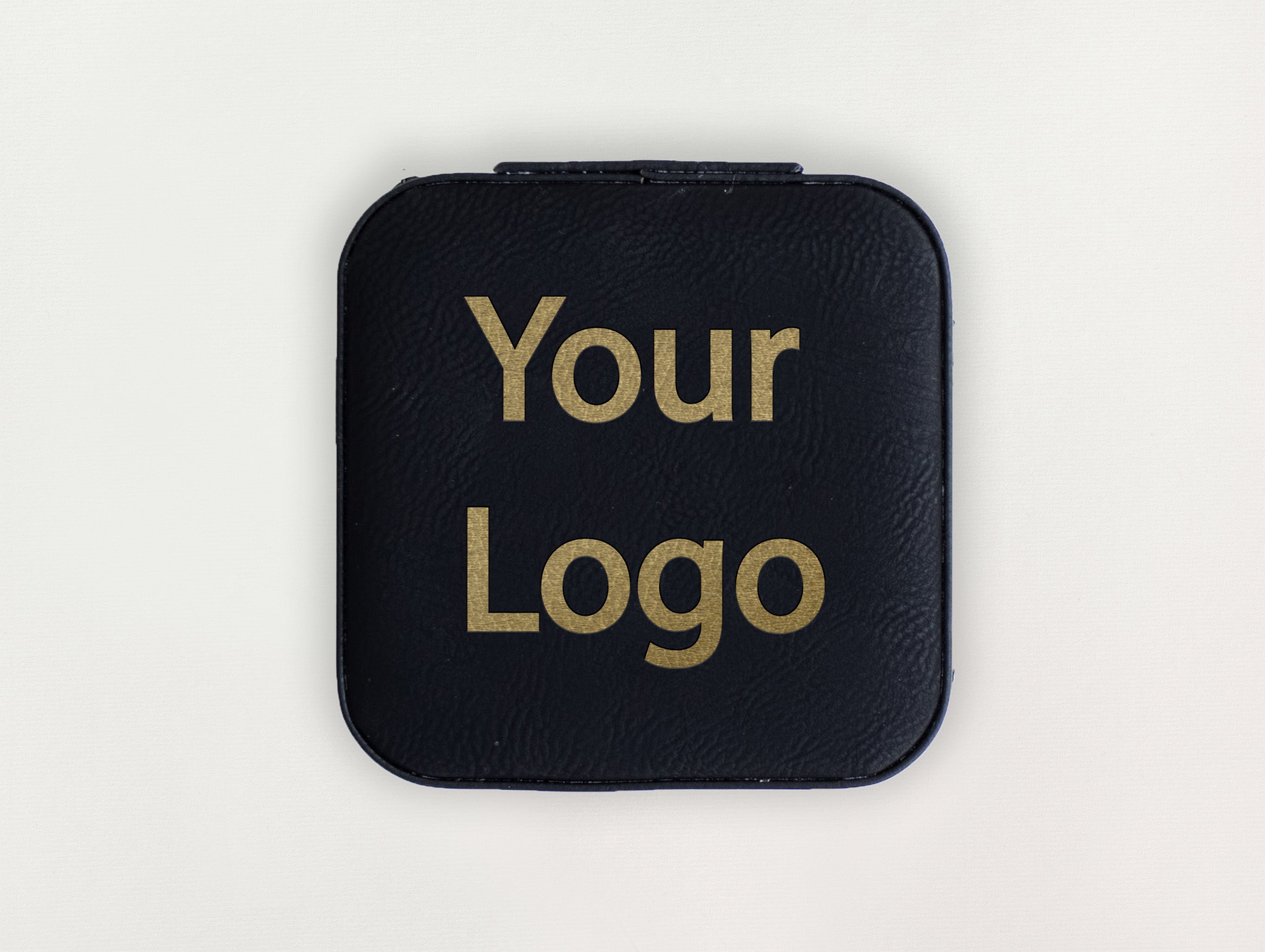 Custom Leather Jewelry Box - Your Logo