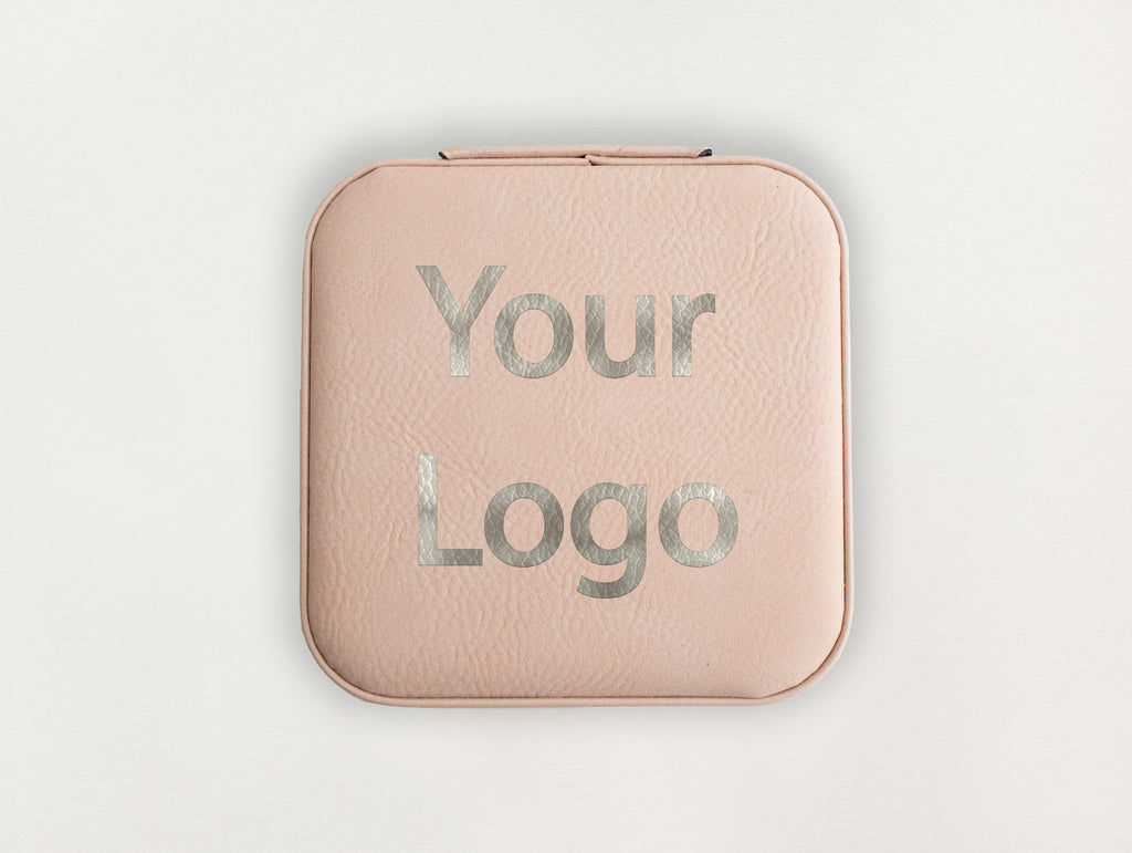 Custom Leather Jewelry Box - Your Logo