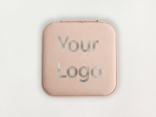 Custom Leather Jewelry Box - Your Logo