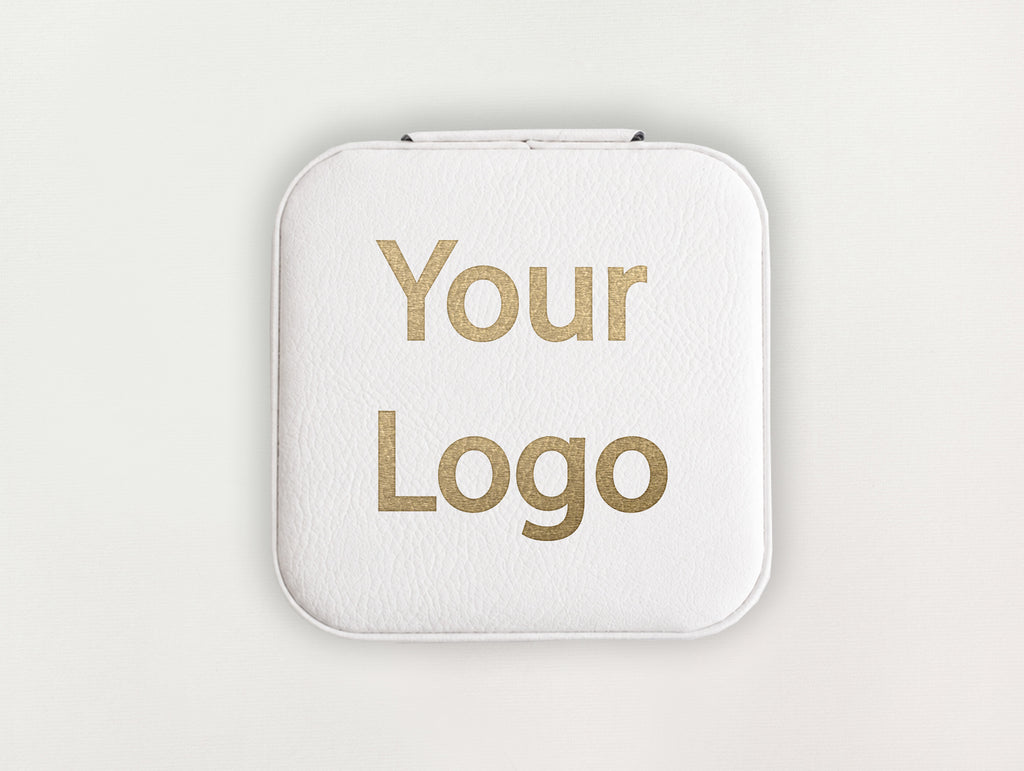 Custom Leather Jewelry Box - Your Logo