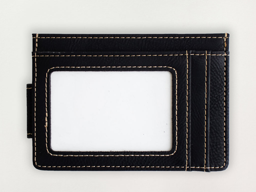 Custom Wallet with Money Clip - College Boy
