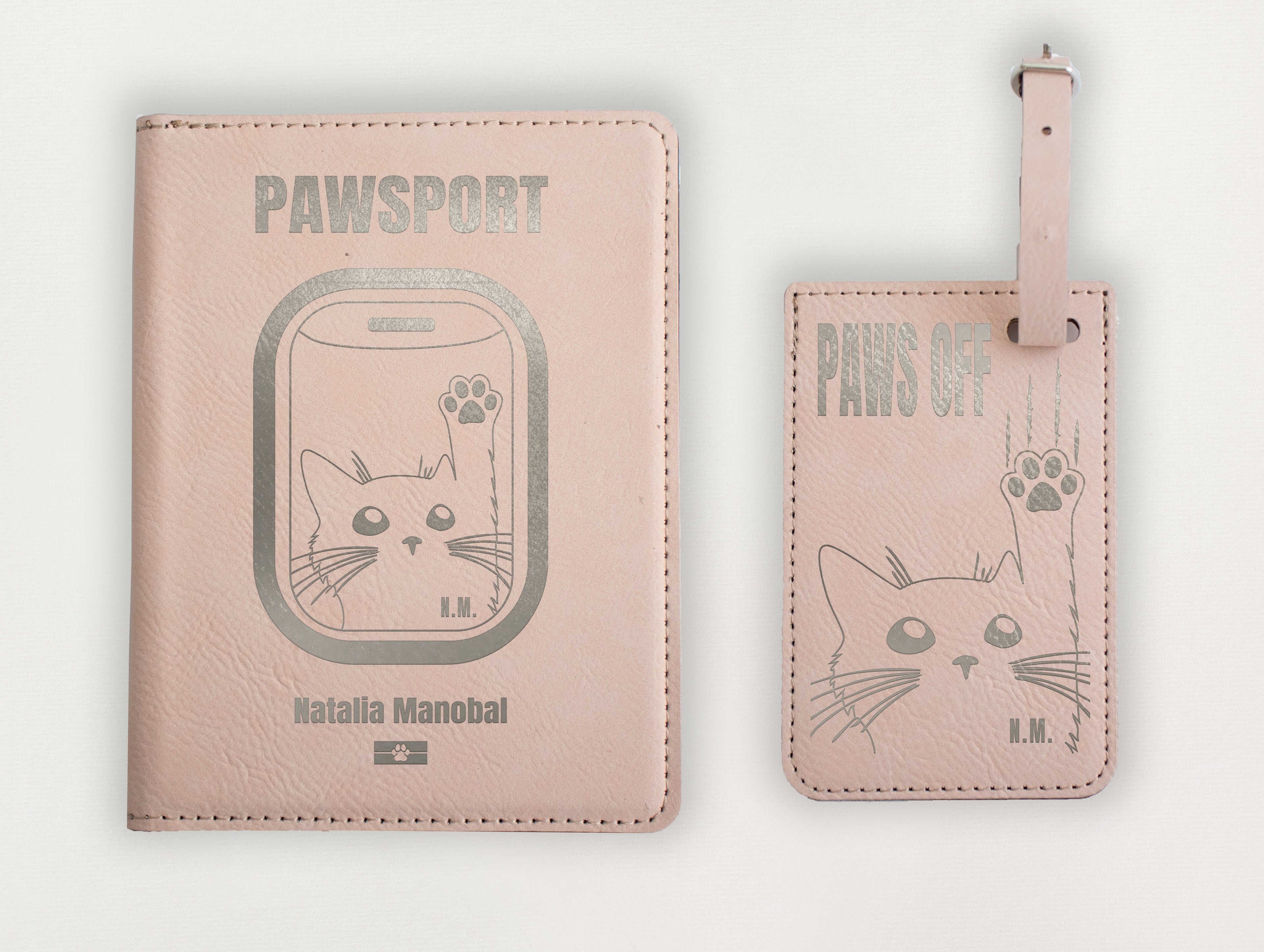 Luggage Tag - Cat's Paw