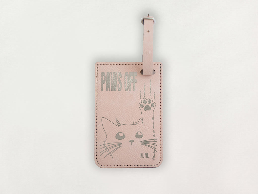 Luggage Tag - Cat's Paw