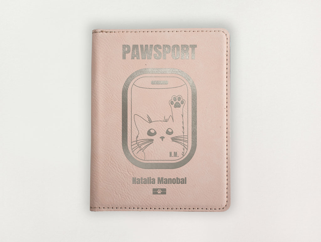 Passport Holder - Cat's Paw