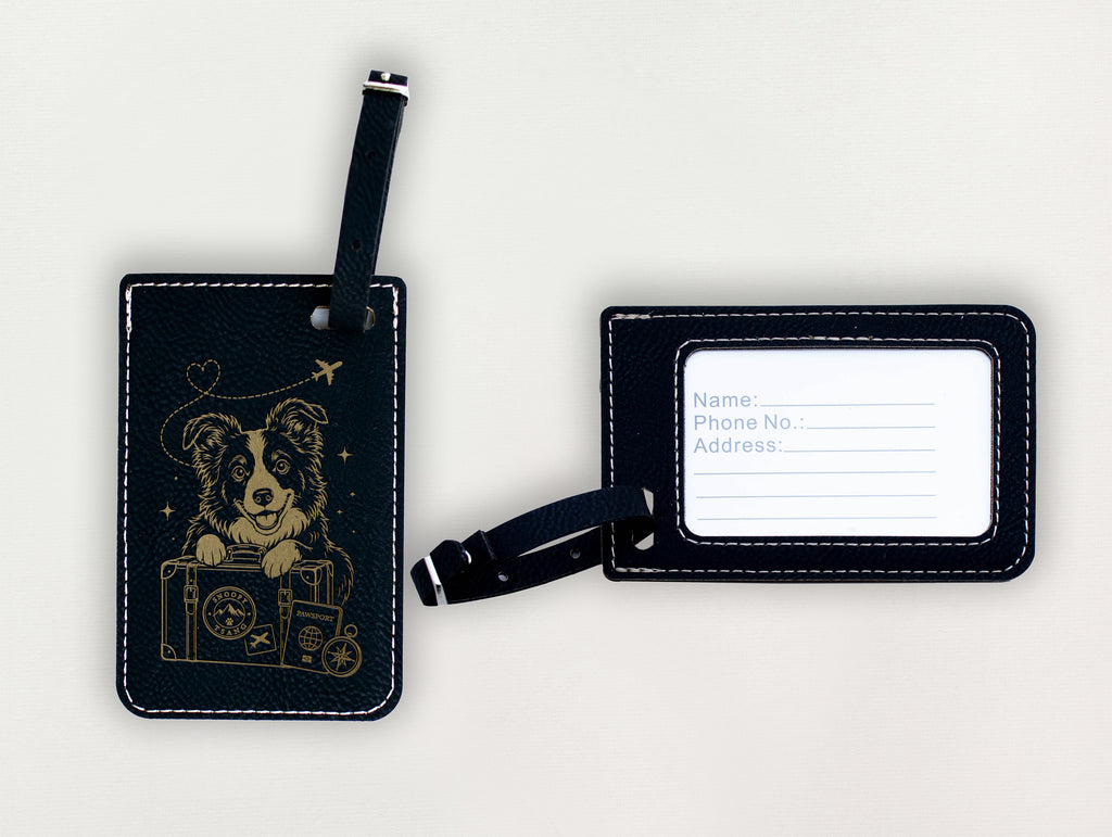 Luggage Tag - Dog with Luggage