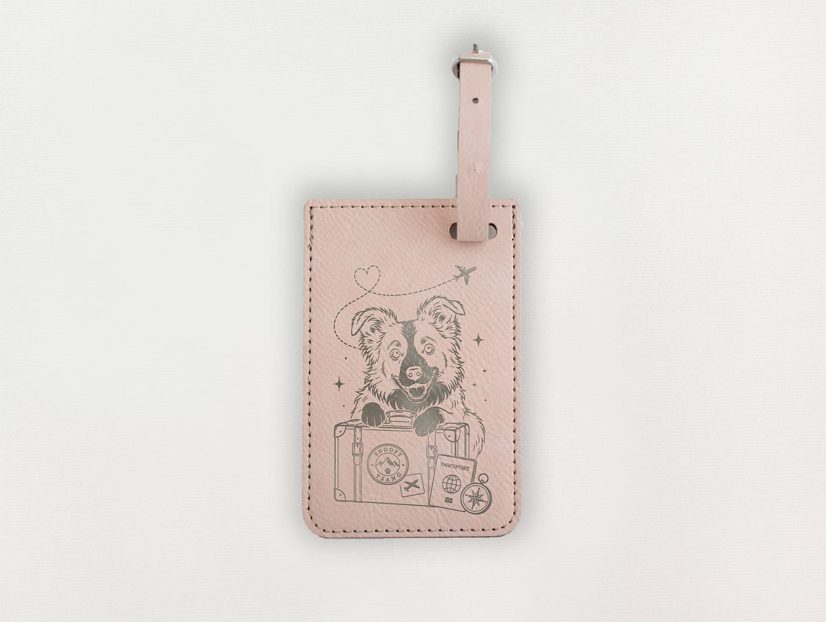 Luggage Tag - Dog with Luggage