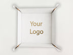 Custom Leather Valet Tray - Your Logo