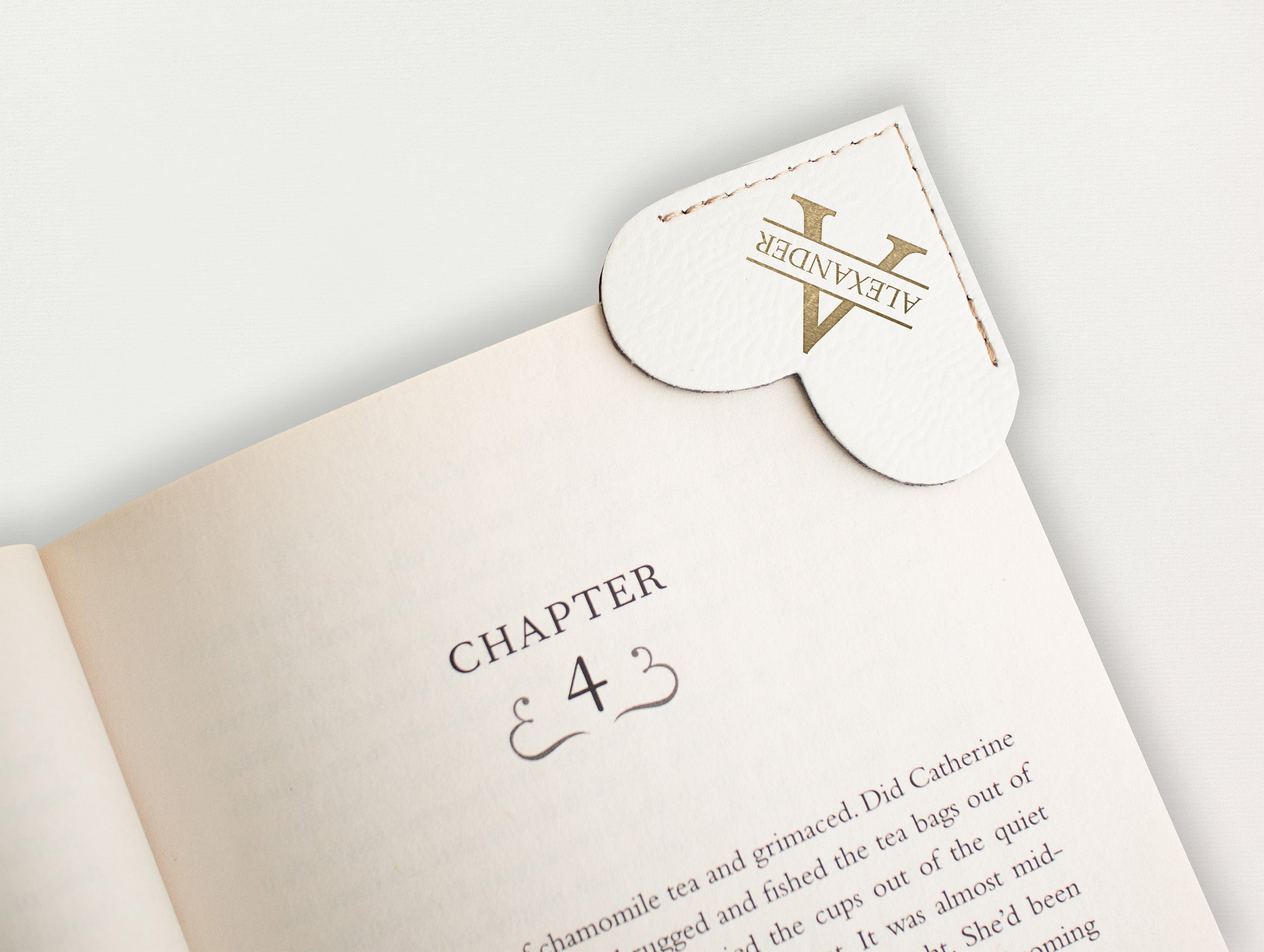 Heart Bookmark - Alexander