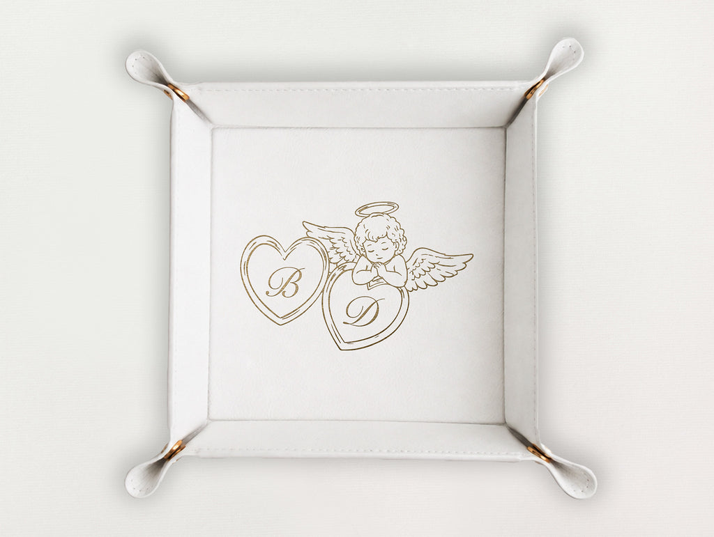 Valet Tray - Angel Heart Locket