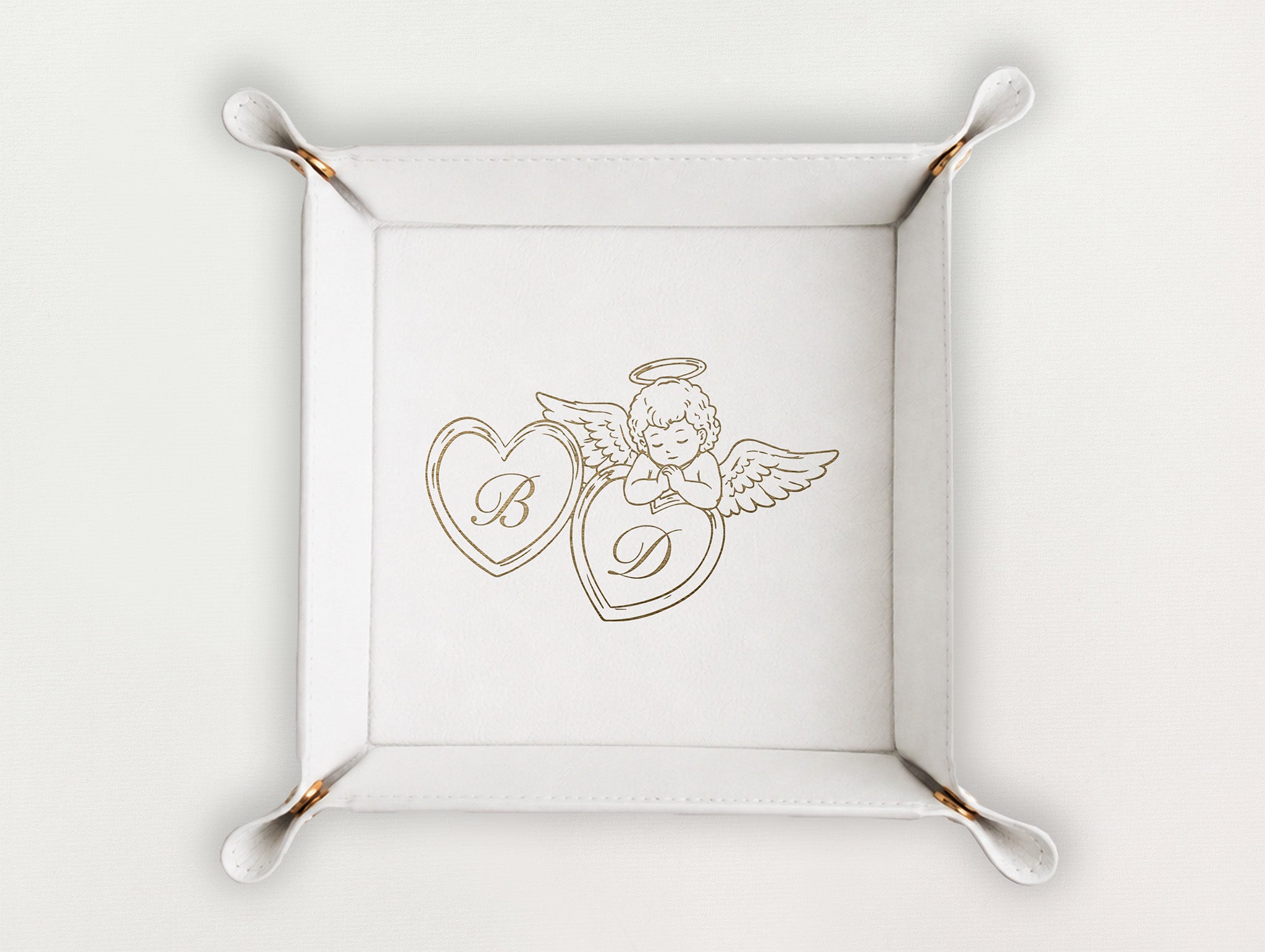 Valet Tray - Angel Heart Locket