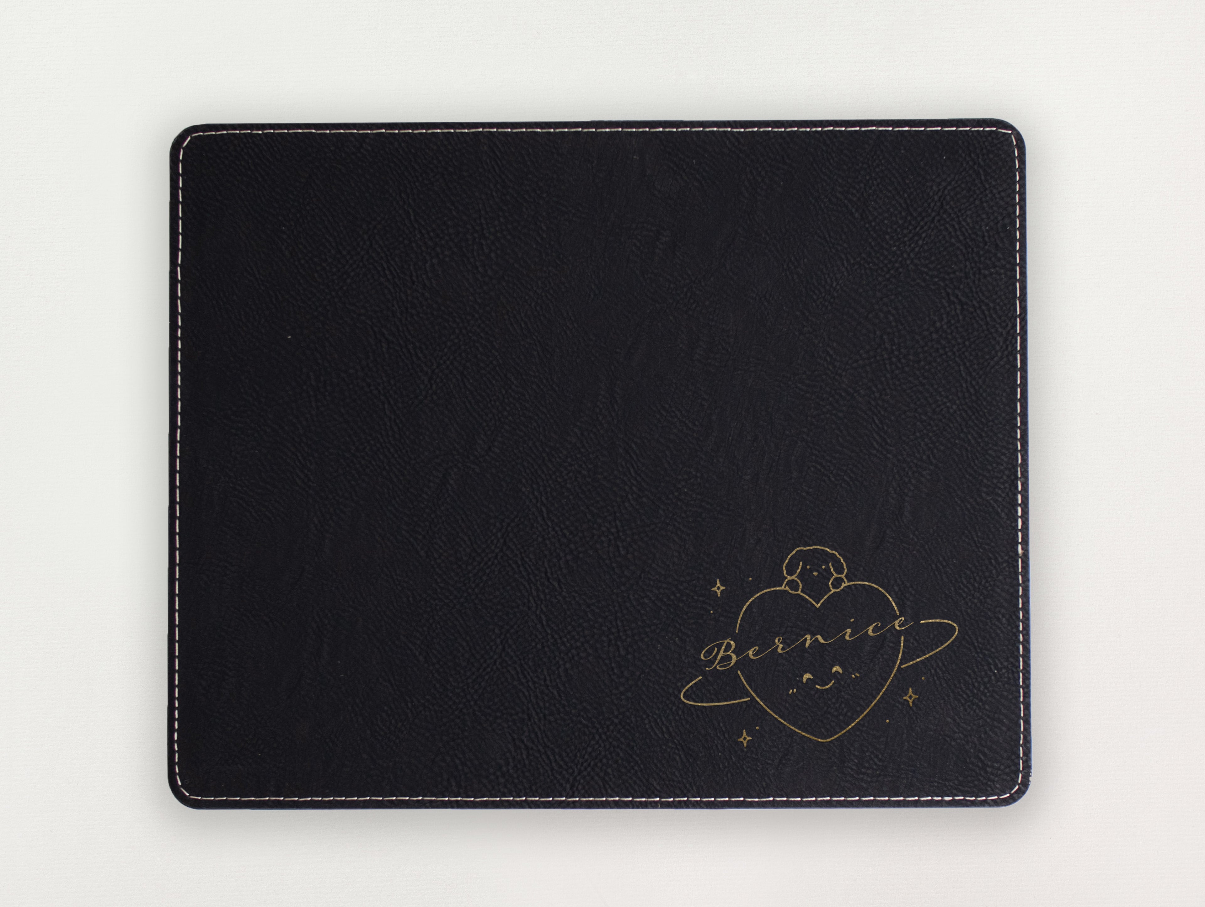 Custom Mousepad - Dog and Heart