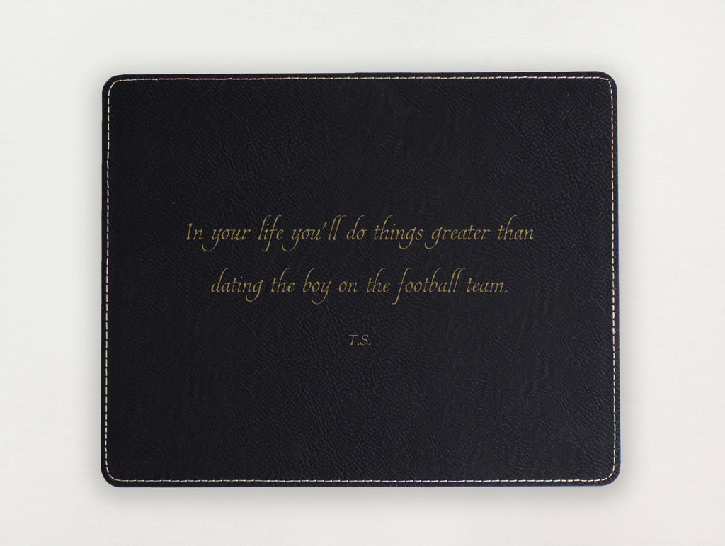 Custom Mousepad - Quote