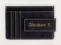 Custom Wallet with Money Clip - Abraham