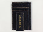 Custom Wallet with Money Clip - Abraham