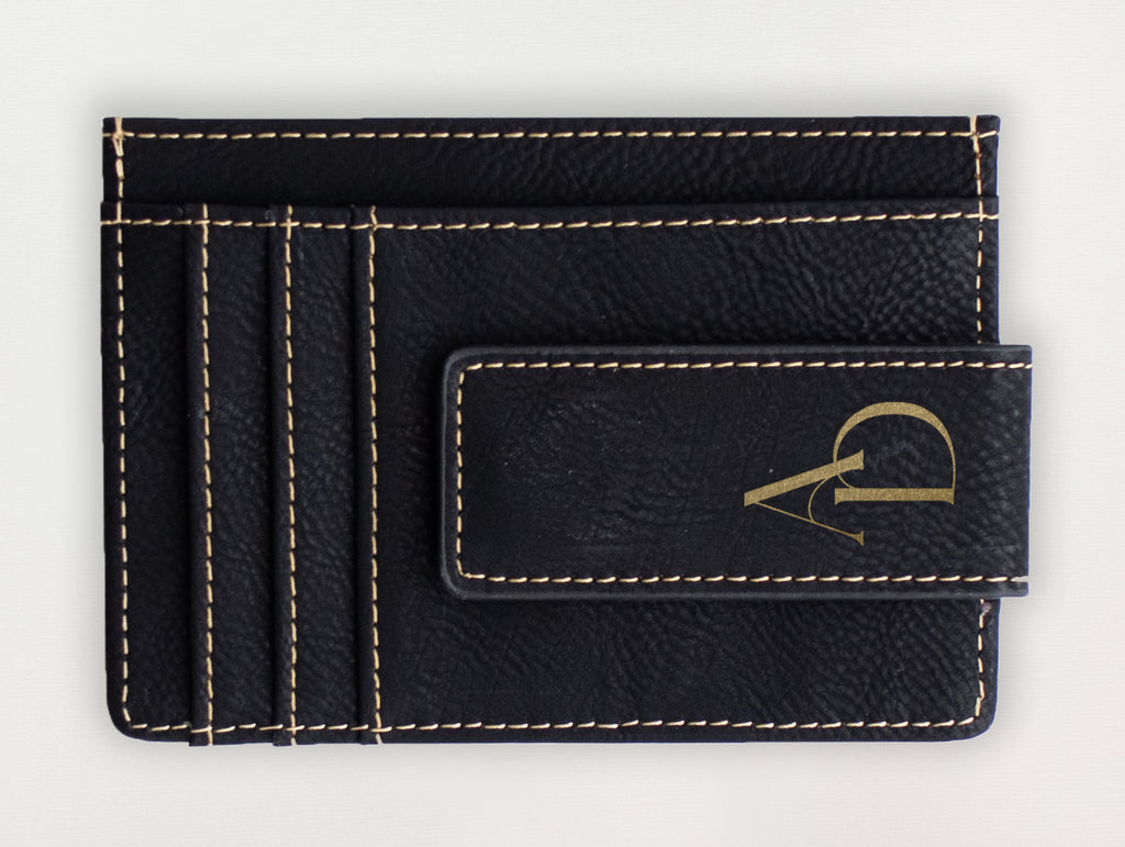 Custom Wallet with Money Clip - Alistair