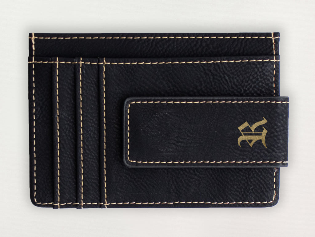 Custom Wallet with Money Clip - Single