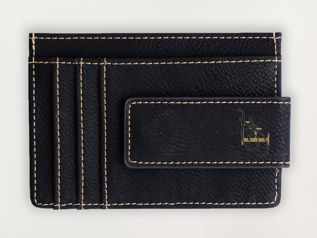 Custom Wallet with Money Clip - Faith