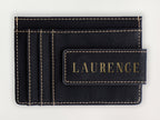 Custom Wallet with Money Clip - Laurence