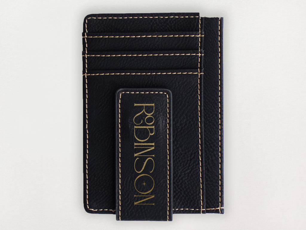 Custom Wallet with Money Clip - Robinson