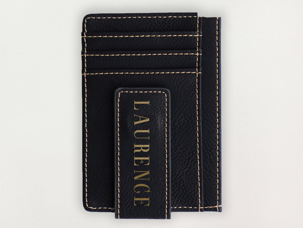Custom Wallet with Money Clip - Laurence