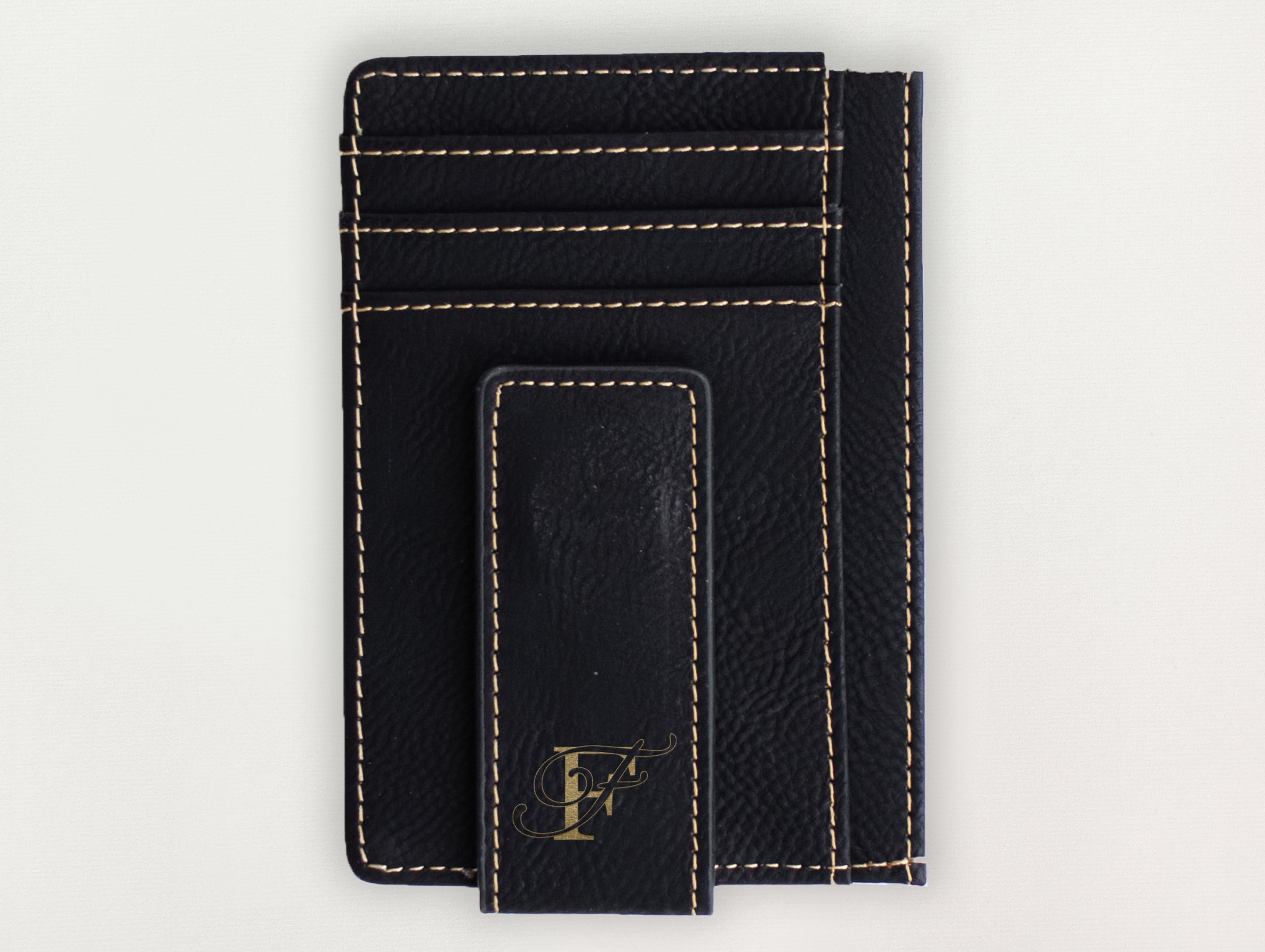 Custom Wallet with Money Clip - Faith