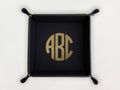 Valet Tray - Block Monogram