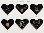 Heart Bookmark - Wizard and School of Magic