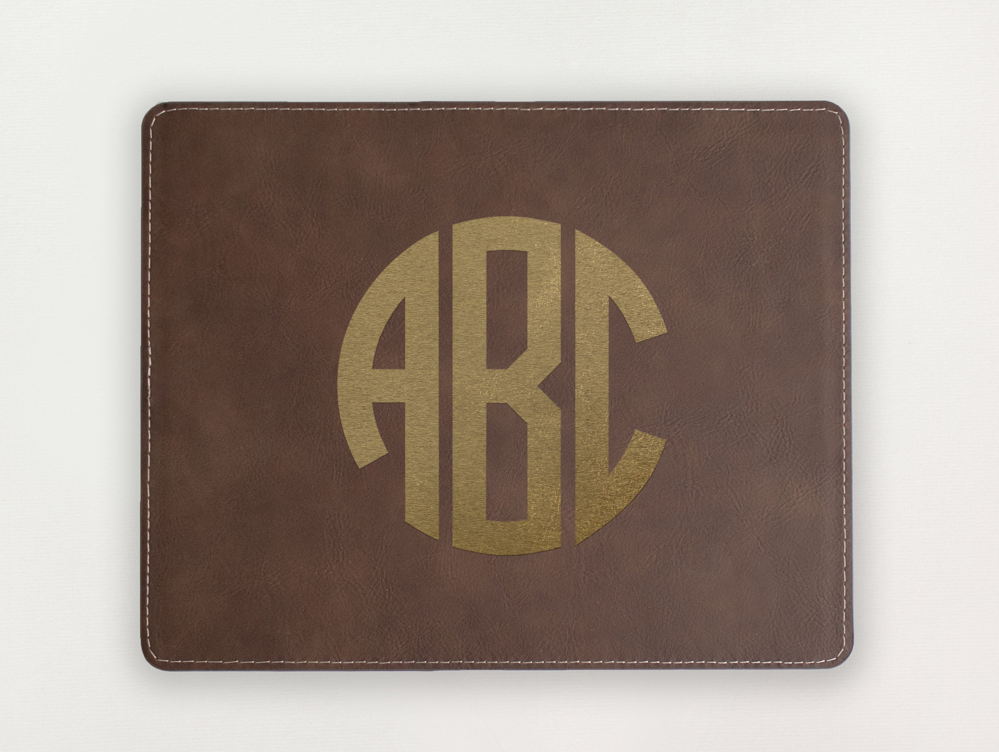 Custom Mousepad - Block Monogram