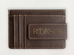 Custom Wallet with Money Clip - Robinson