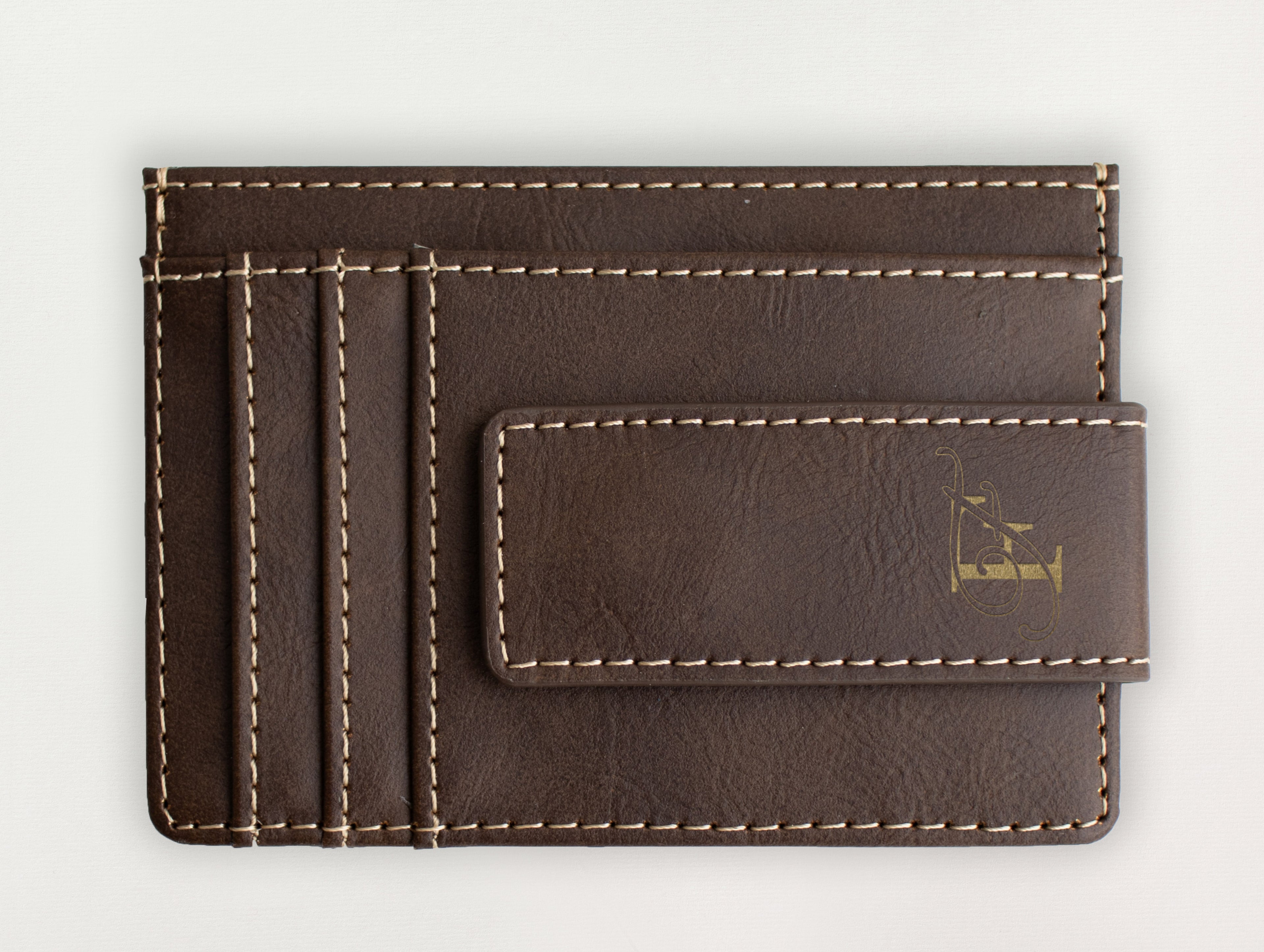 Custom Wallet with Money Clip - Faith