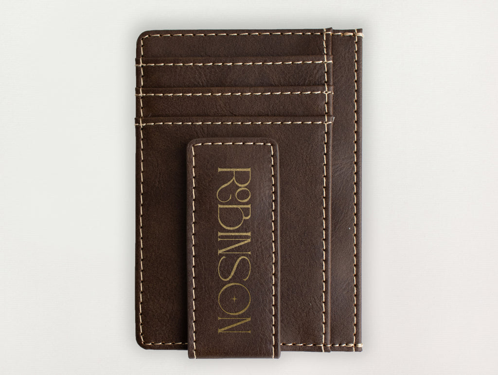 Custom Wallet with Money Clip - Robinson