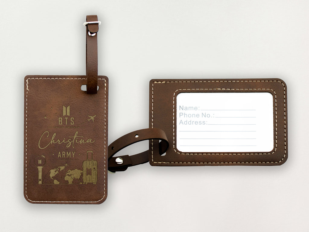 Luggage Tag - BTS Army (Design 4)