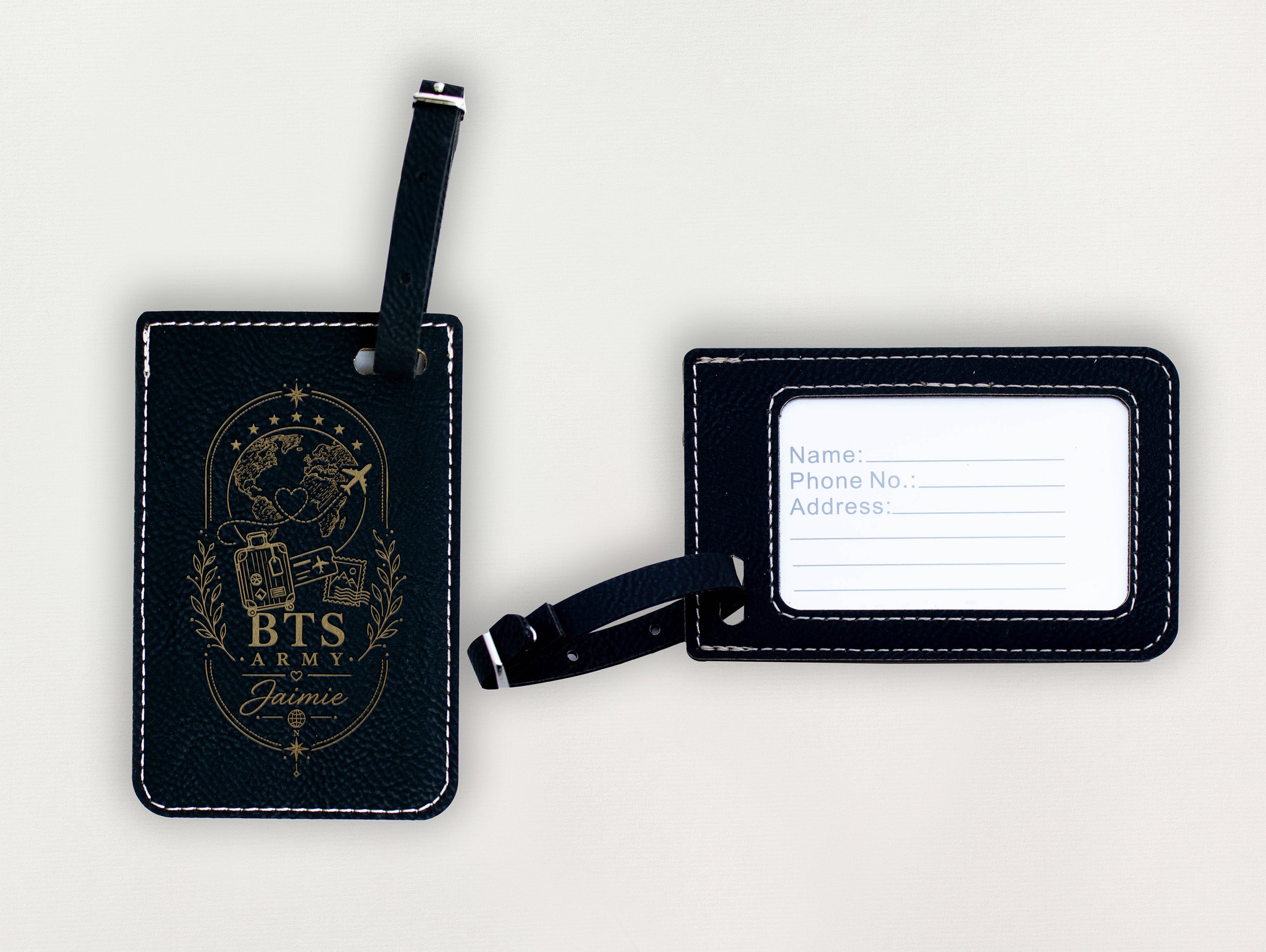 Luggage Tag - BTS Army (Design 1)