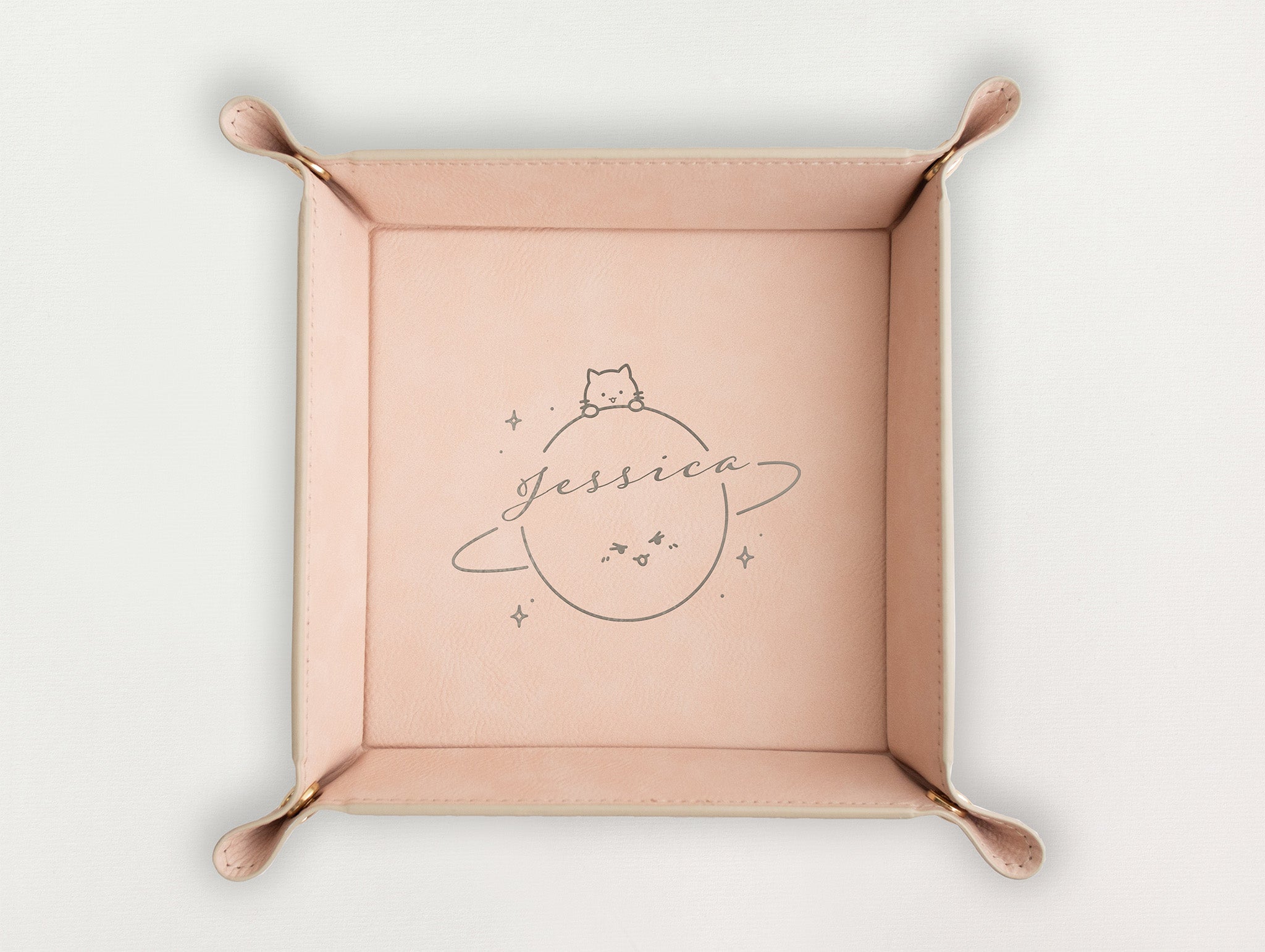 Valet Tray - Cat and Planet