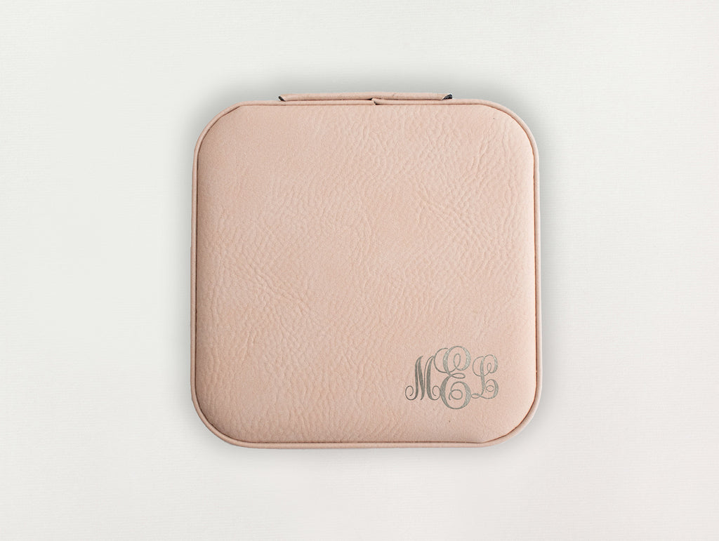 Custom Jewelry Box - Classic Monogram