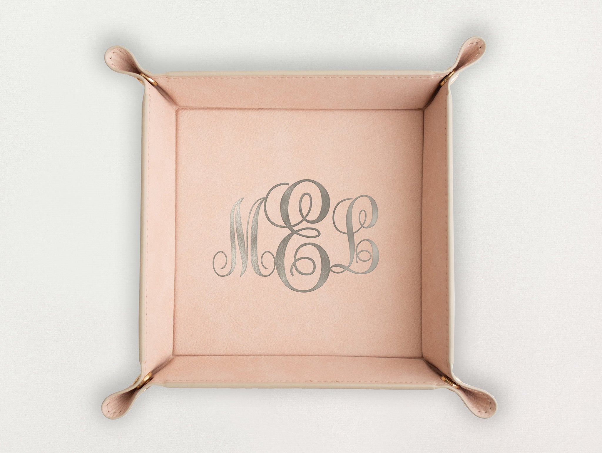Valet Tray - Classic Monogram
