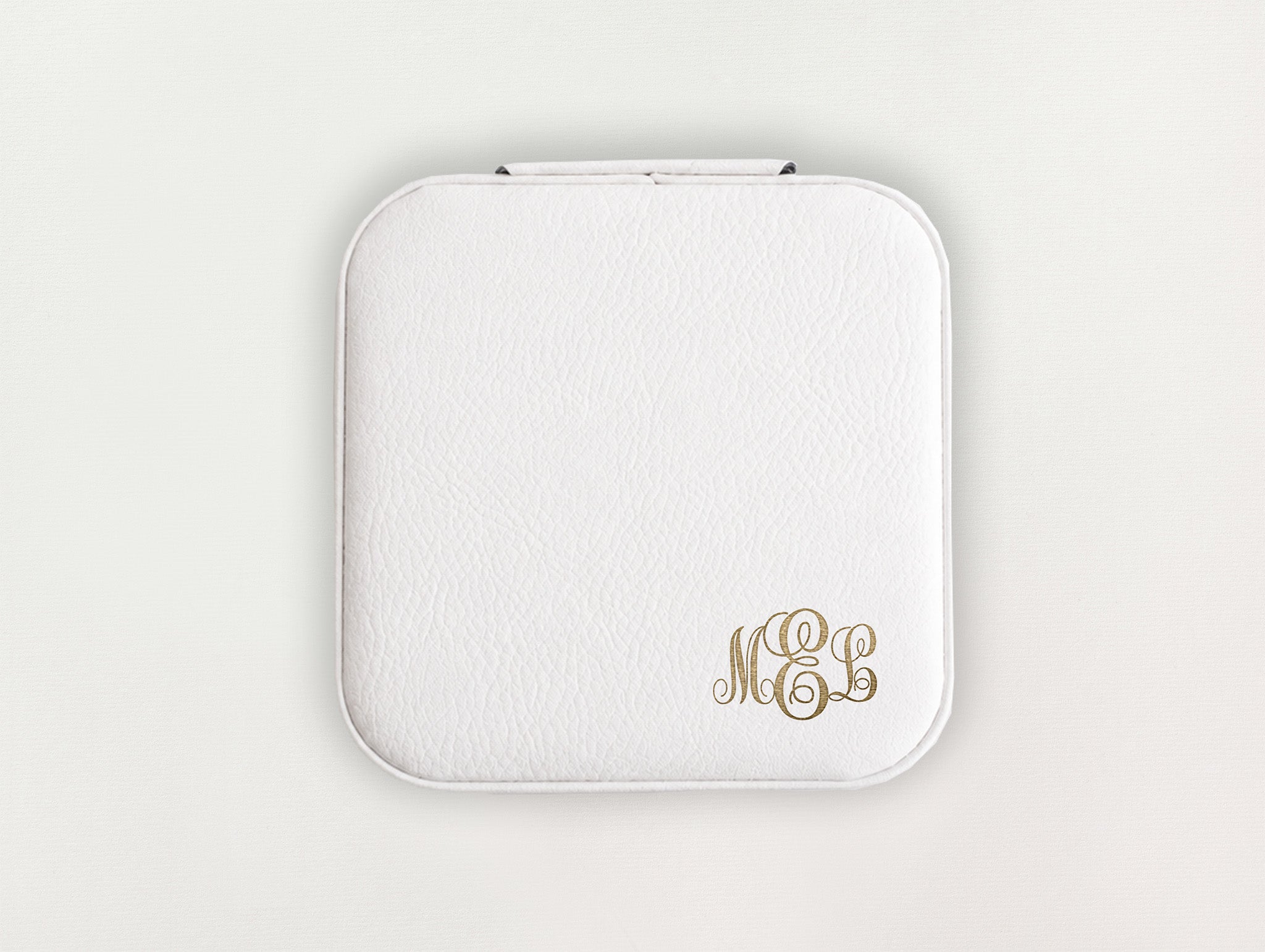 Custom Jewelry Box - Classic Monogram