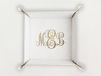 Valet Tray - Classic Monogram